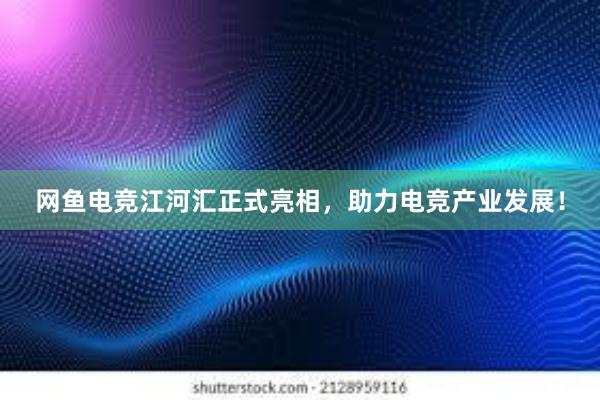 网鱼电竞江河汇正式亮相，助力电竞产业发展！